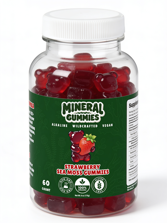 Strawberry Sea Moss Gummies - The Power Formula