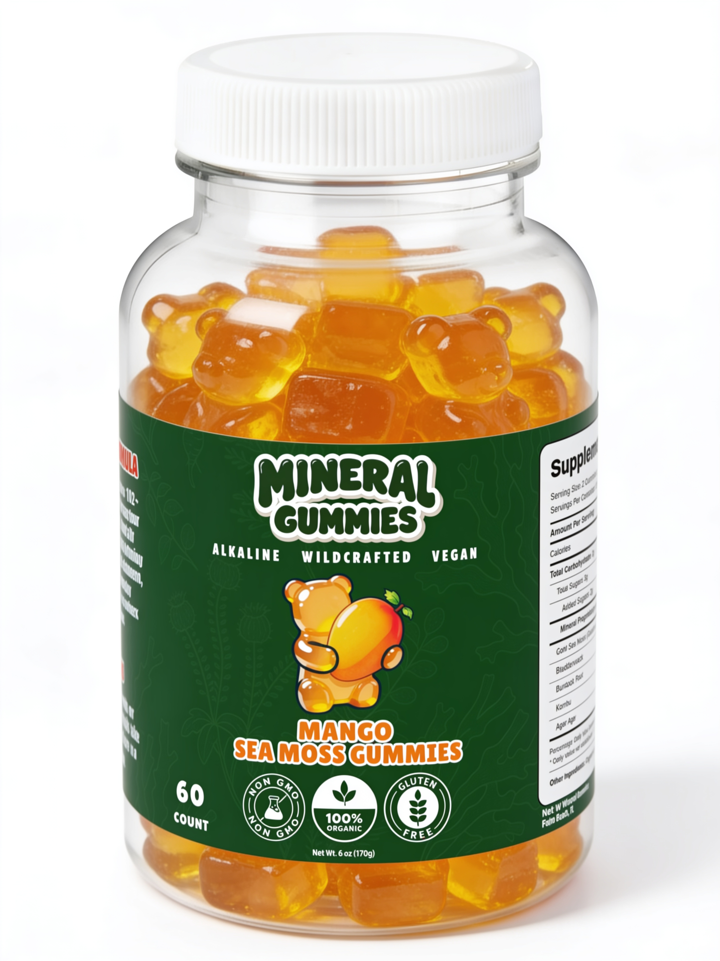 Mango Sea Moss Gummies - The Gold Formula
