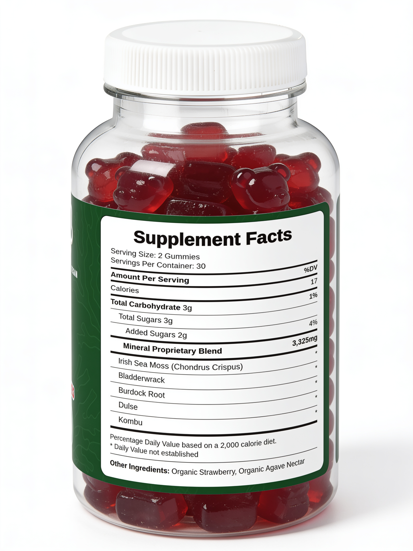Strawberry Sea Moss Gummies - The Power Formula