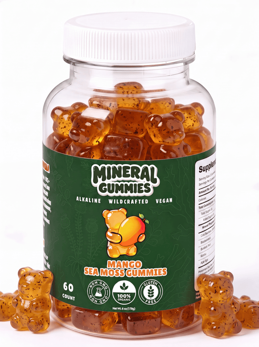 Mango Sea Moss Gummies - The Gold Formula